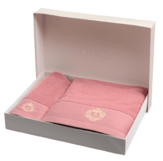 Рушник банний Soho 35х75+70х140 см Vip Pink 