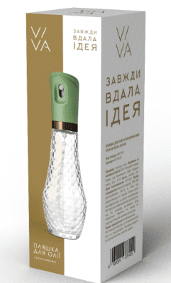 Пляшка для олії з розпилювачем Viva Oil Blob