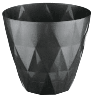 Горщик для квітів Violet House 0201 PRIZMA BLACK 7 л
