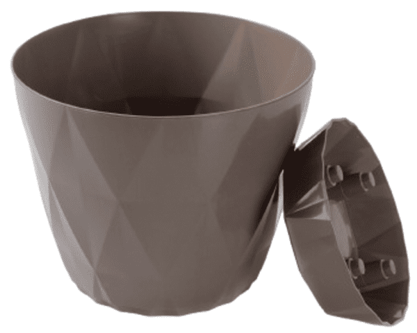 Горщик для квітів Violet House 0201 PRIZMA BROWN 7 л