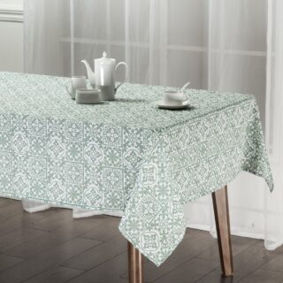 Скатертина Soho Mosaic Green 140х180 см 