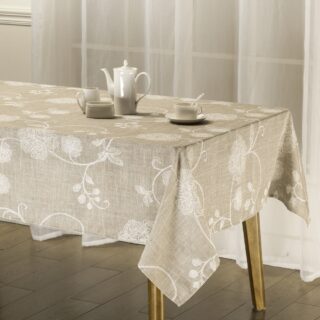 Скатертина Soho Bouquet Cream 140х180 см 