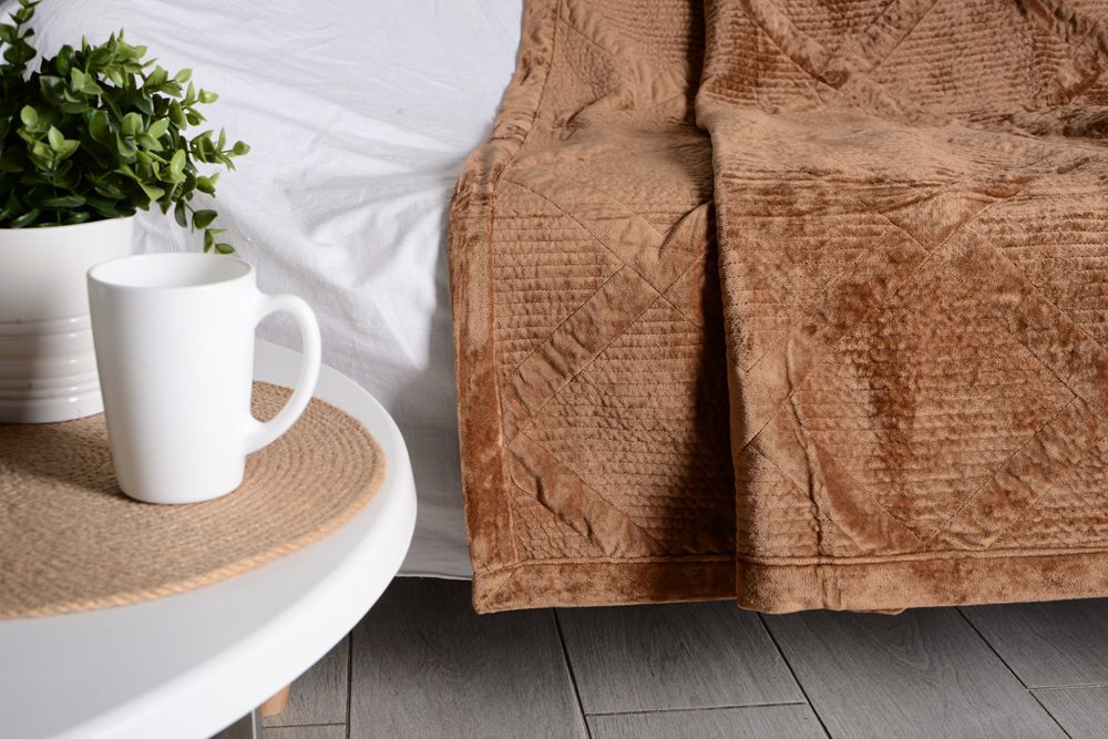 Покривало Soho 200х230 см Velur Brown