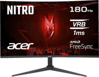 Монiтор 31.5" Acer XZ320QUS3bmiiphx (UM.JX0EE.305) Black