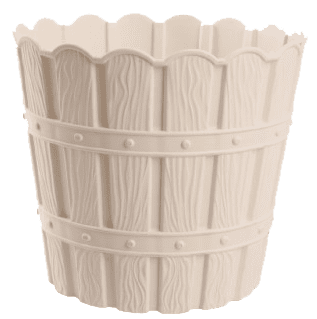 Горщик для квітів Violet House 1047 BAMBOO WHITE 5 л