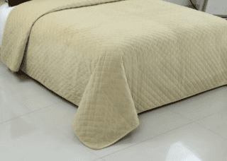 Покривало Soho 200х220 см Velvet Dutch Romb Cream