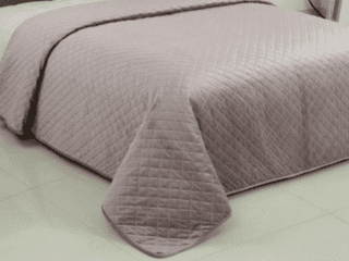 Покривало Soho 200х220 см Velvet Dutch Romb Lavander