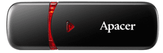 Flash Drive Apacer AH333 64GB (AP64GAH333B-1) Black