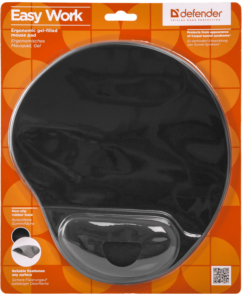 Килимок для миші Defender Easy Work Black (50905)