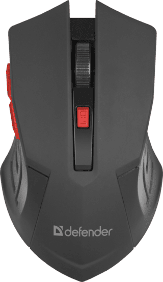 Миша Defender Accura MM-275 Wireless Red (52276)