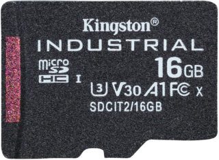 Карта пам'яті Kingston microSDHC 16GB Industrial pSLC C10 A1 (SDCIT2/16GBSP)