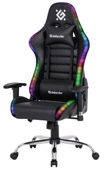 Крісло Defender Ultimate Black (64355)