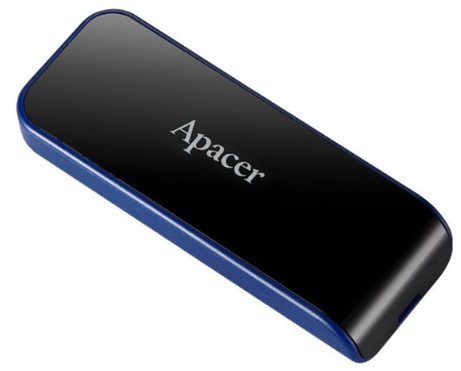 Flash Drive Apacer AH356 64GB USB 3.2 (AP64GAH356B-1) Black