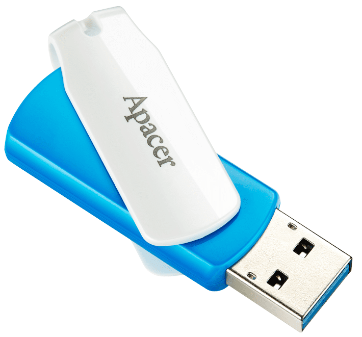 Flash Drive Apacer AH357 32GB USB 3.2 (AP32GAH357U-1) Blue/White