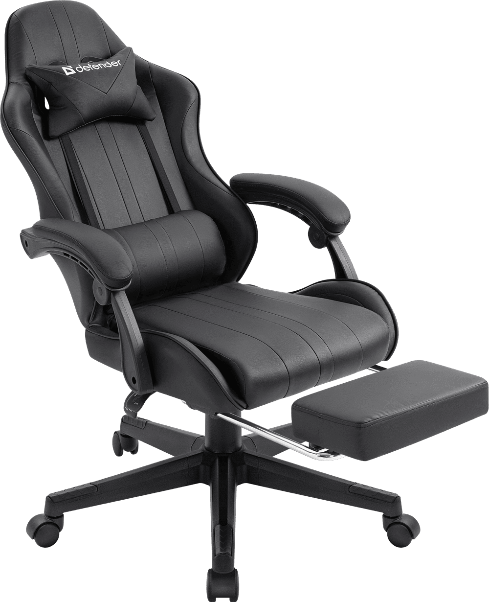 Крісло Defender Azure Black (64476)
