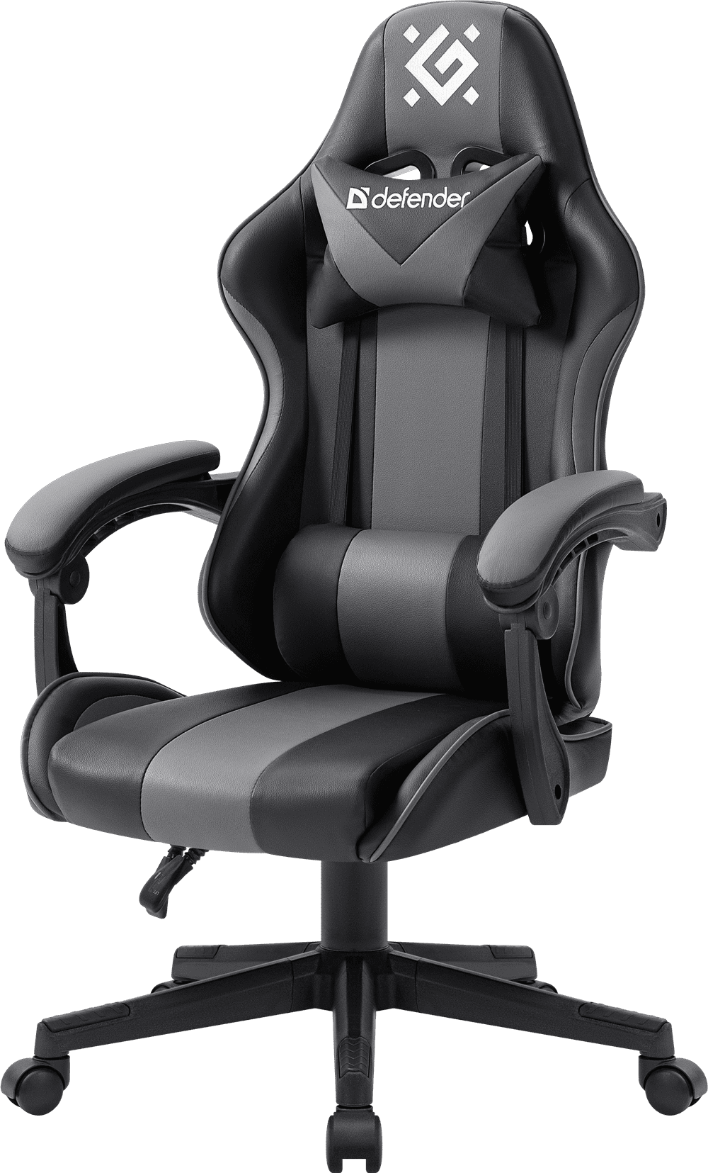 Крісло Defender Cosmic Black/Grey (64479)