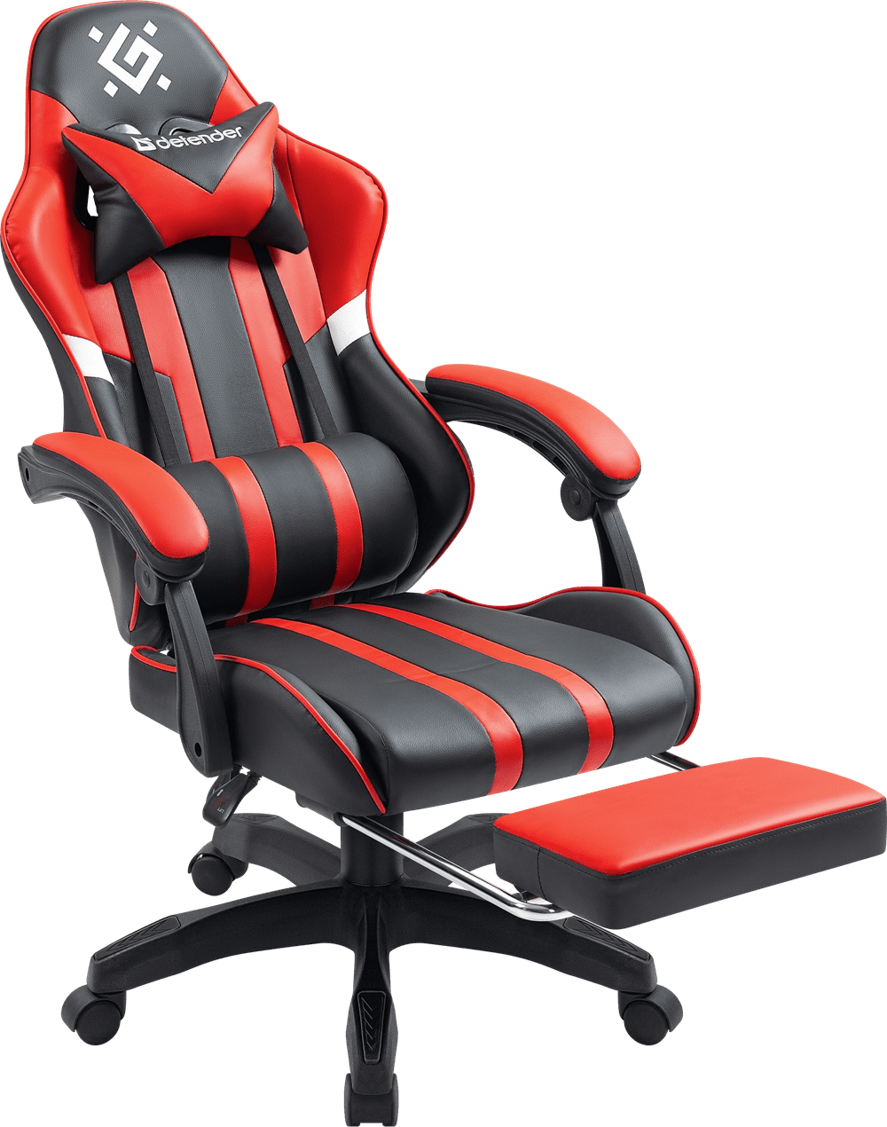 Крісло Defender Colran Red/Black (64025)