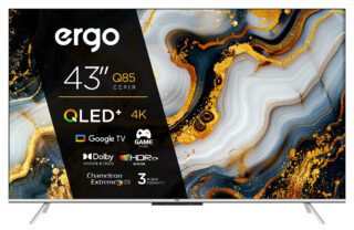 Телевізор ERGO QLED+ 43JUQ85
