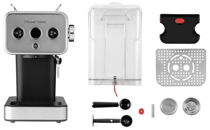 Кавоварка еспрессо Russell Hobbs 26452-56 Distinctions Titanium