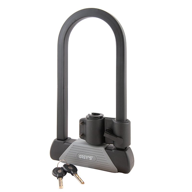 Велозамок скоба U-lock Grey's GR33016 16*180*340мм