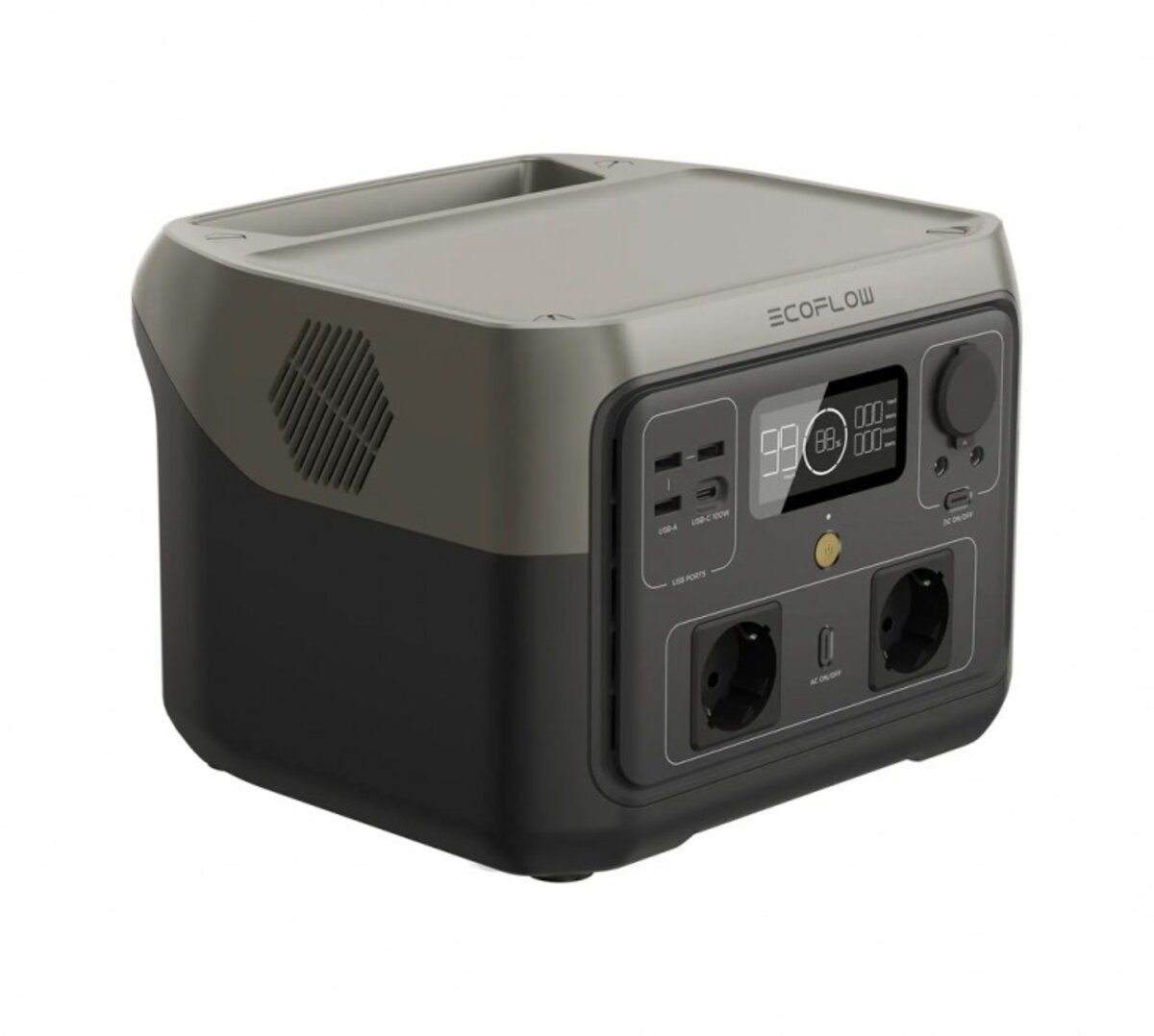 Портативна зарядна станція EcoFlow RIVER 2 Max (512 Вт·год)