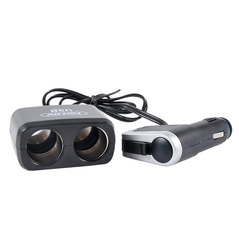 Розгалужувач прикурювача 2в1 + USB CarLife CS303