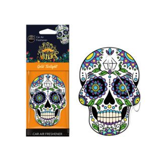 Ароматизатор Aroma Car Cellulose Dia De Los Muertos - Gold Tatoo