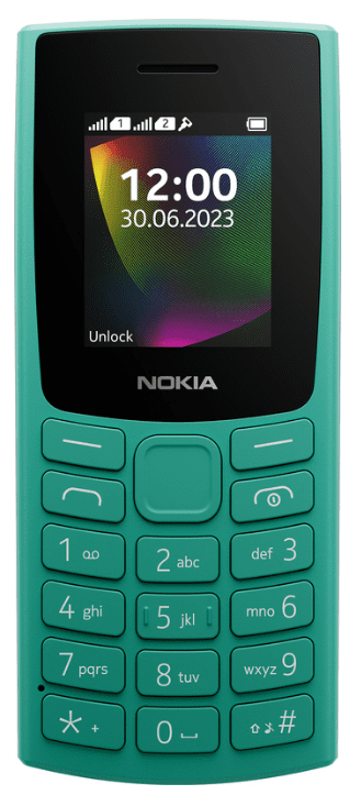 Мобільний телефон Nokia 106 Dual SIM (TA-1564) Green