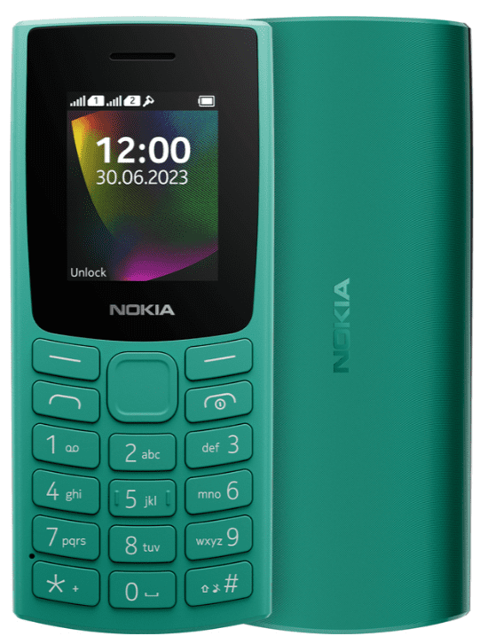 Мобільний телефон Nokia 106 Dual SIM (TA-1564) Green