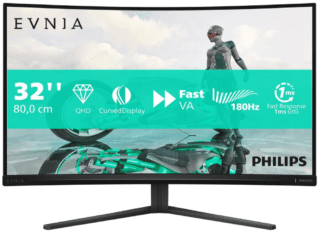 Монiтор 31.5" Philips Evnia 32M2C3500L/00 Black