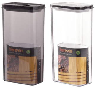 Контейнер HEREVIN Canister-Vacuum Lid-White-Black 3 л (161194-000)