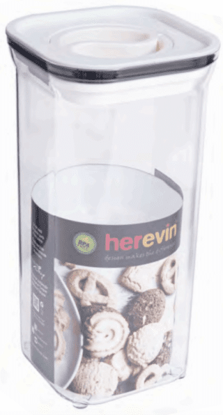 Контейнер HEREVIN Canister-Vacuum Lid-White 1.5 л (161215-004)