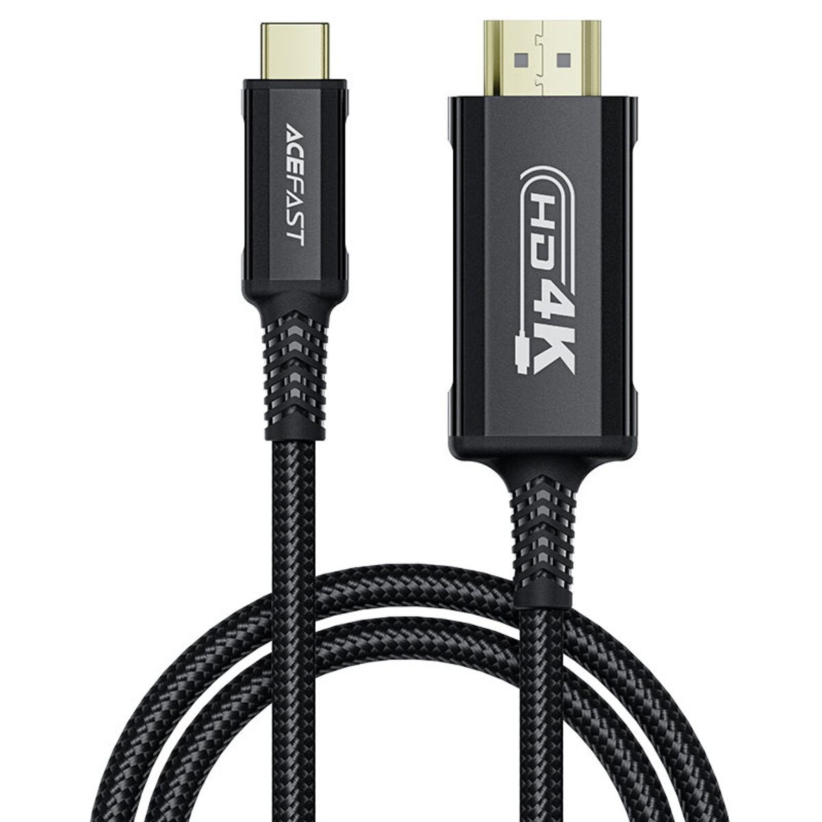 Кабель ACEFAST C20-04 USB-A to USB-C aluminum alloy charging data cable Black