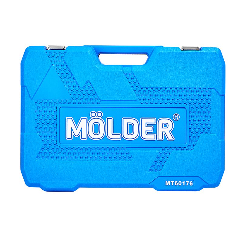 Професійний набір інструментів в кейсі MÖLDER 1/2", 1/4", 3/8" 72Т, CR-V, 176од.