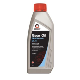 Трасмісійне мастило Comma EP85W140 GEAR OIL 1л