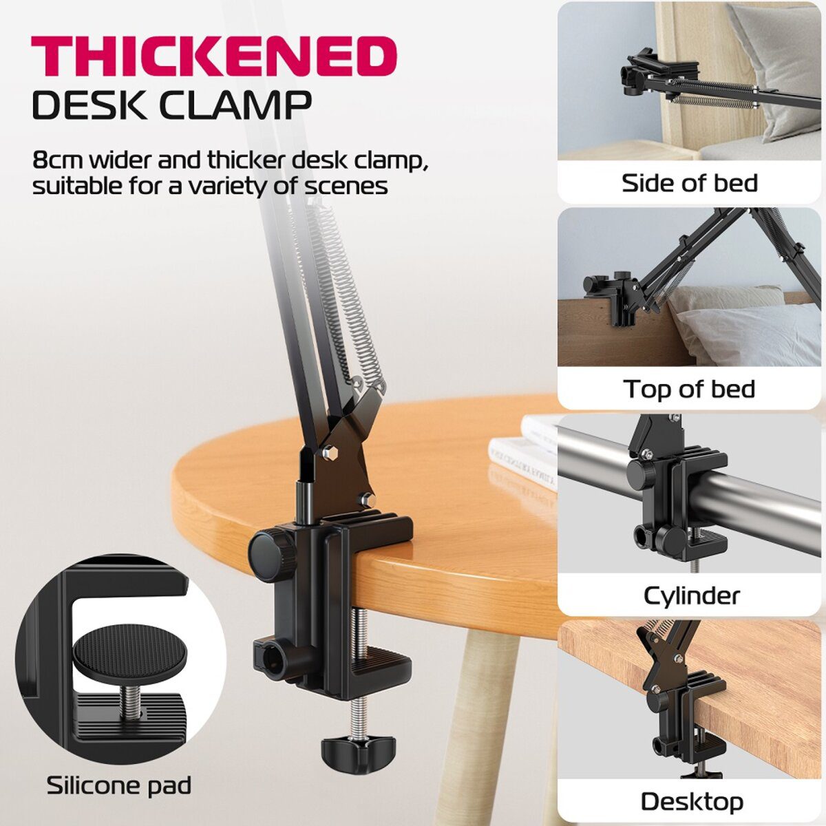 Тримач для телефонапланшету Ulanzi Vijim Desk Stand for Microphone/Phone/Tablet (UV-3033 T2)