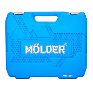 Професійний набір інструментів в кейсі MÖLDER 1/2", 1/4" 72Т, CR-V, 56од.