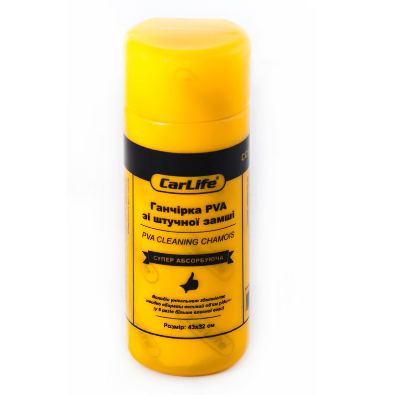 Ганчірка PVA в тубі CarLife CC902, 43x32 см