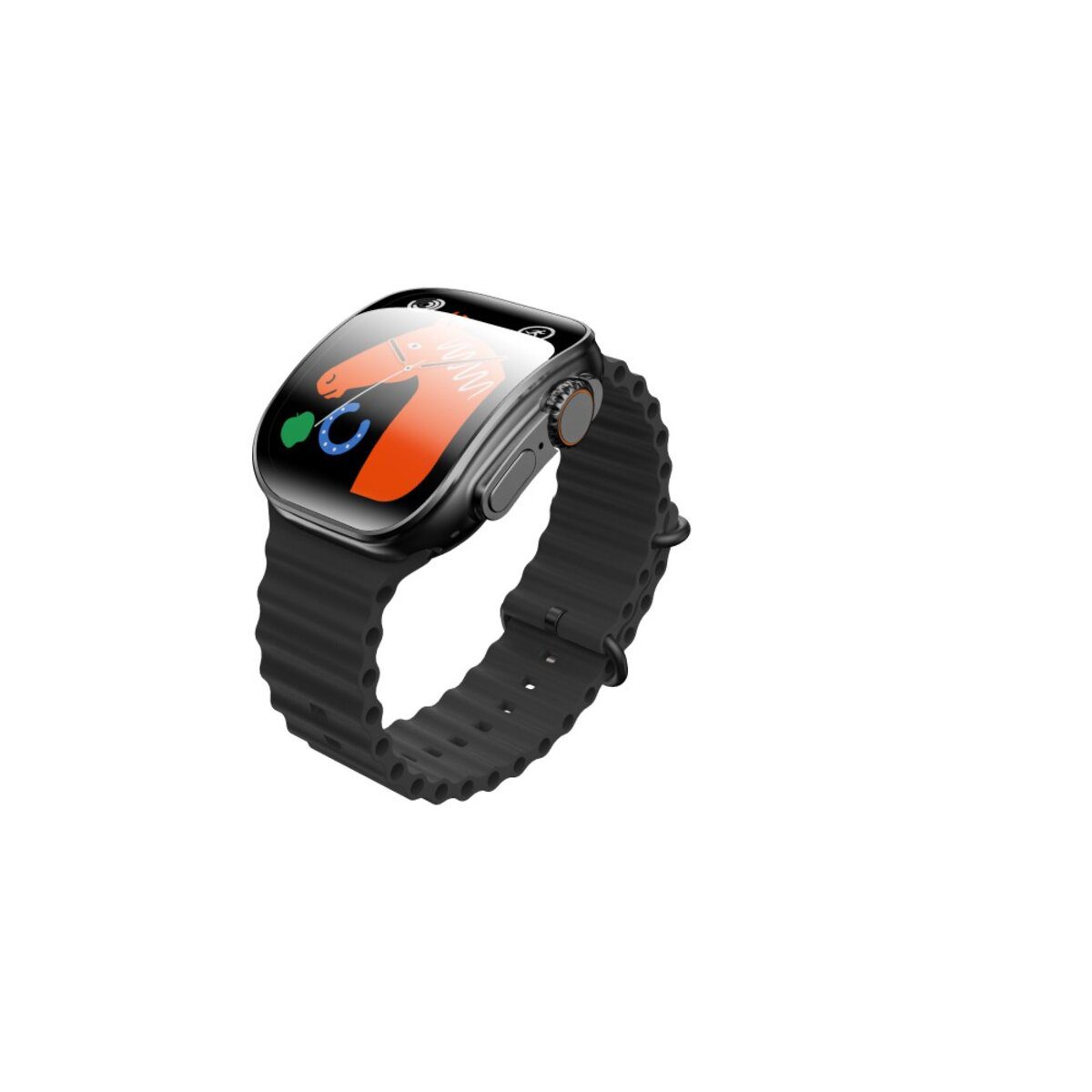 Смарт-годинник W&O X10 Ultra 3 IP67 Black