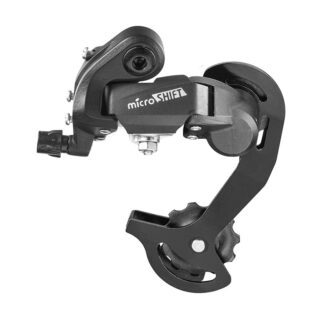 Задній перемикач MicroSHIFT RD-M21S 6/7s, коротка лапка, зірка 13T-32T, ємність 37Т