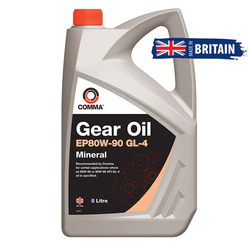 Трасмісійне мастило Comma GEAR OIL EP80/90 GL4 5л