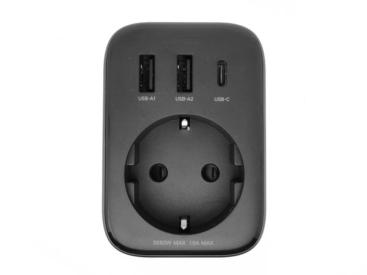 Мережевий зарядний пристрій UGREEN CD314 30W Outlet Extender EU (2A1C) (UGR-90613)