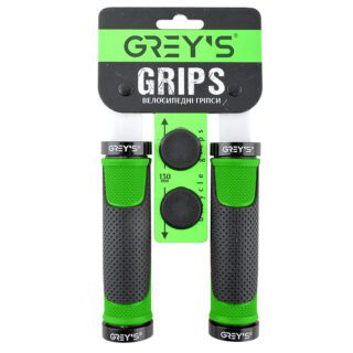 Грипси керма GREY'S GR17220 з гумовим покриттям 2 шт