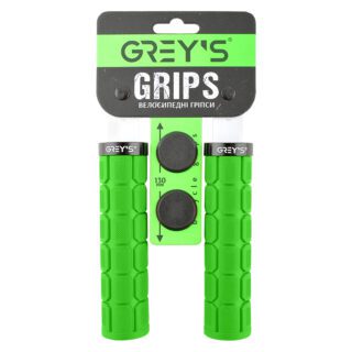 Грипси керма GREY'S GR17320 з гумовим покриттям 2 шт