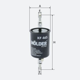 Фільтр паливний Molder Filter KF 465 (WF8352, KL573, WK553)