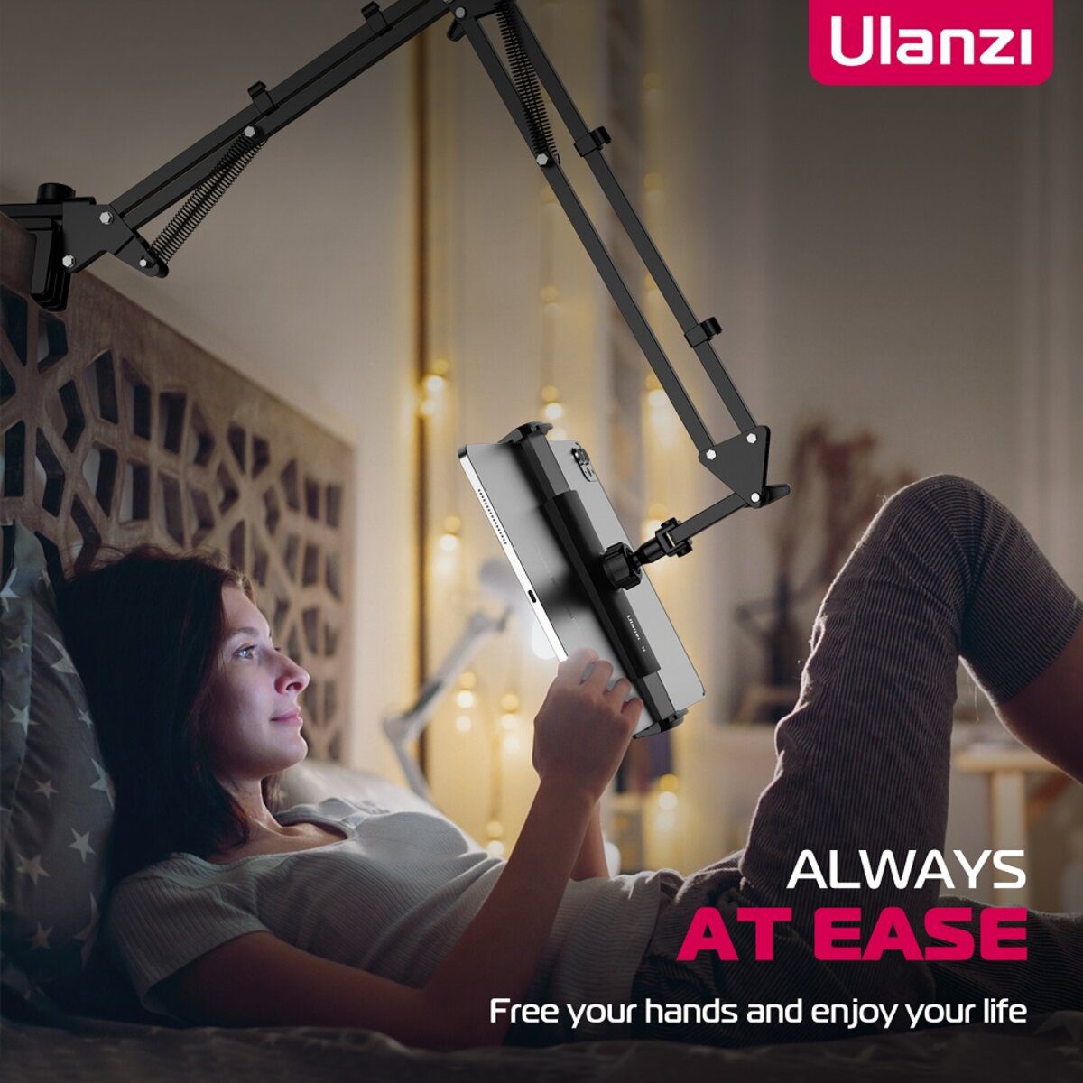 Тримач для телефонапланшету Ulanzi Vijim Desk Stand for Microphone/Phone/Tablet (UV-3033 T2)