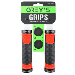 Грипси керма Grey's GR17210 з гумовим покриттям 2шт