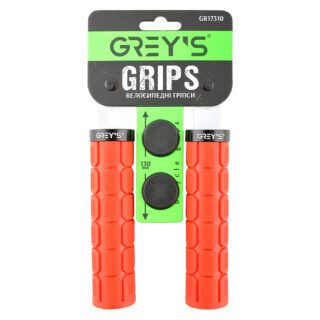 Грипси керма Grey's GR17310 з гумовим покриттям 2шт