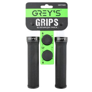 Грипси керма Grey's GR17400 з гумовим покриттям 2шт