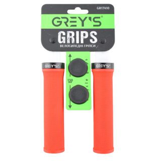Грипси керма Grey's GR17410 з гумовим покриттям 2шт